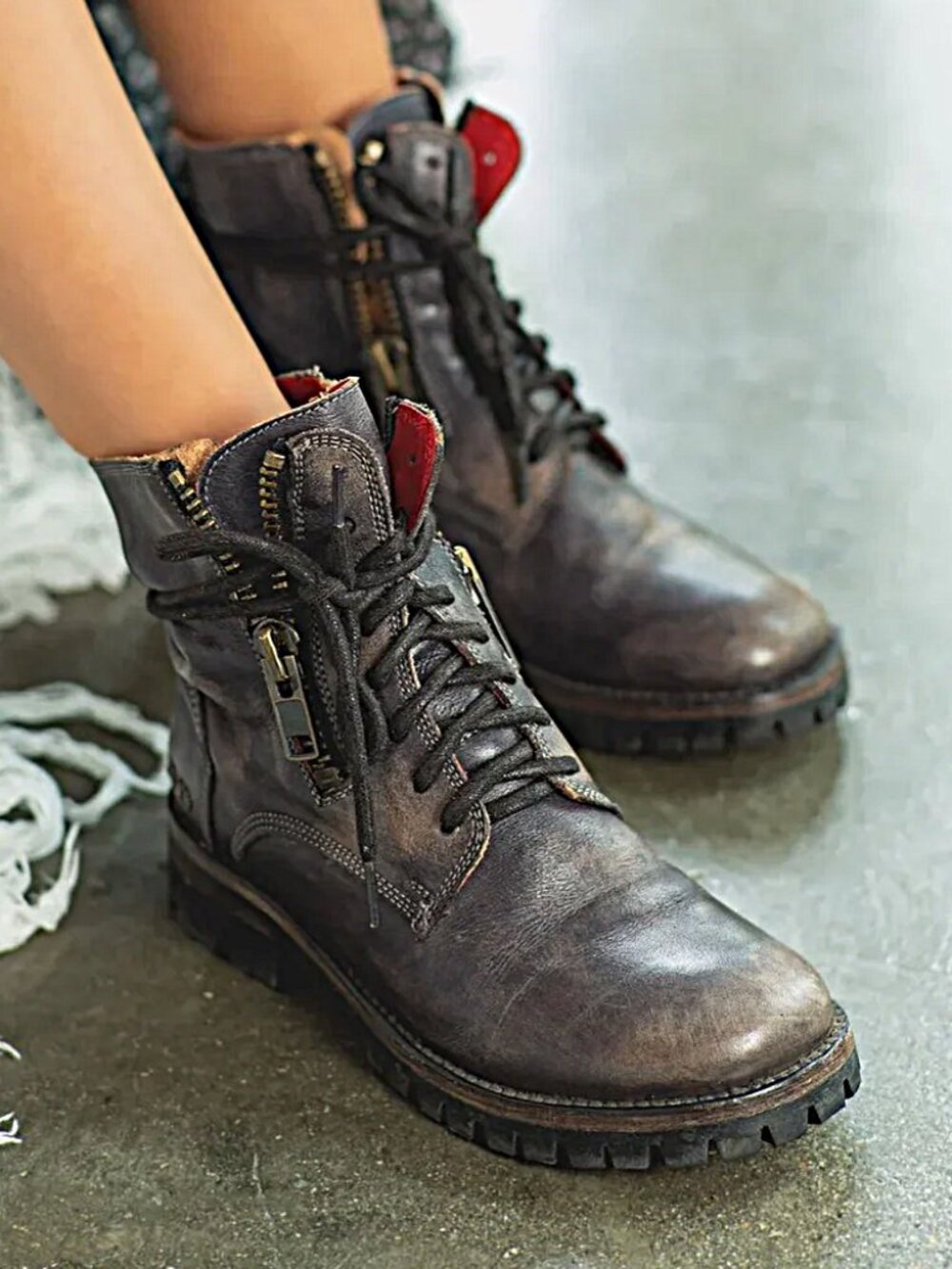 BED/STU Tactic Trek Bootie -Black Driftwood-